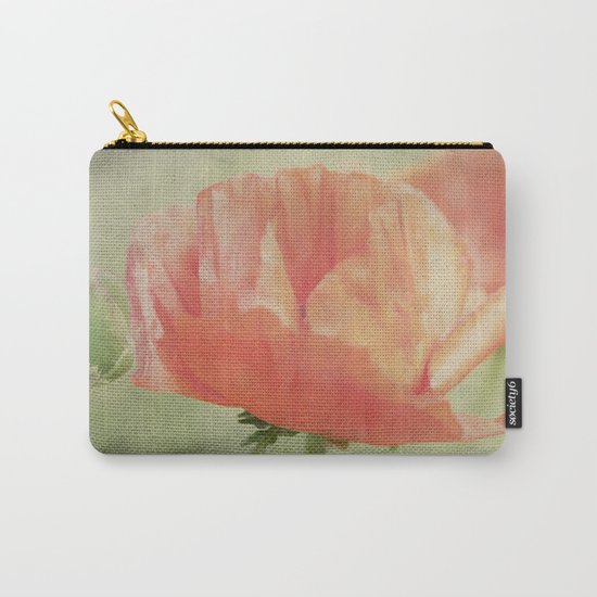Big Poppy digital Paintings Carry-All Pouch