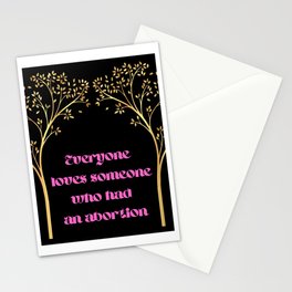 Everyone loves someone... Stationery Card