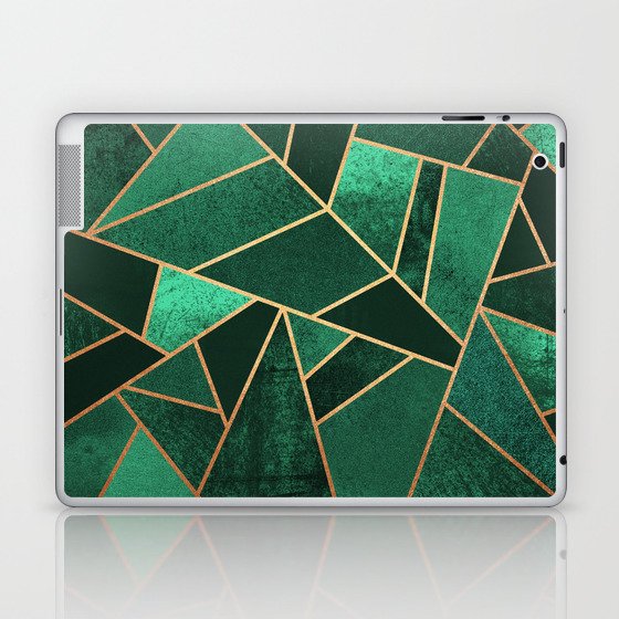 Emerald and Copper Laptop & iPad Skin