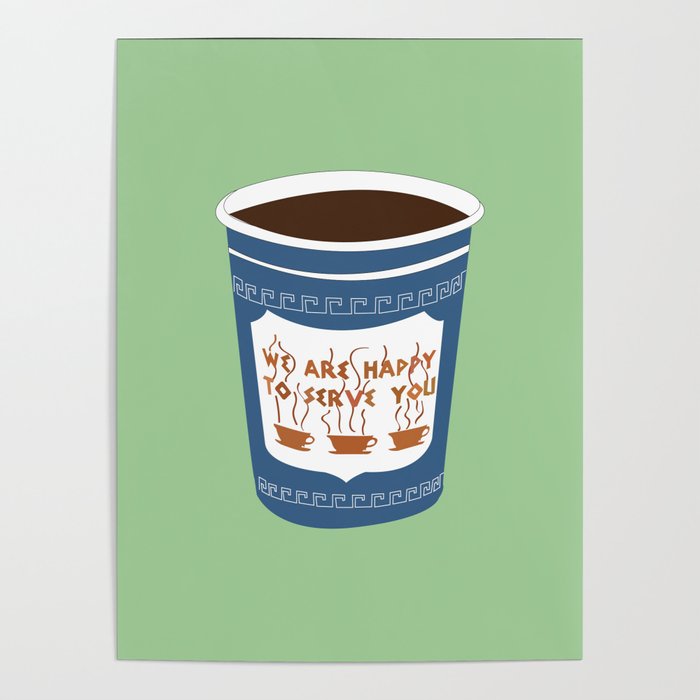 NY Coffee Poster
