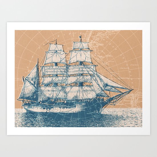 Age of Exploration Art Print