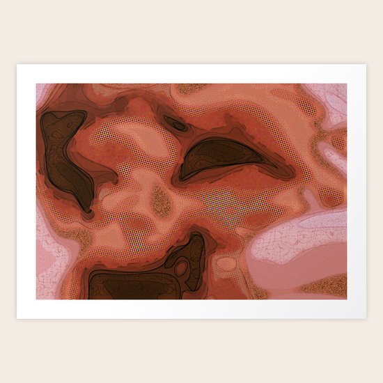 Lovers Art Print