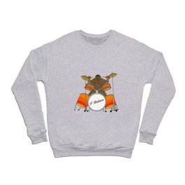 Bigfoot's Drum Solo Crewneck Sweatshirt
