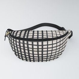 Horizontal & Vertical Lines Fanny Pack