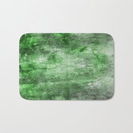 Mystery of the Forest - Acrylic mixed media painting Bath Mat