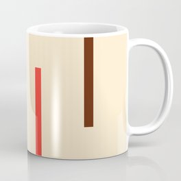 Multicrome Boho Retro Stripes Coffee Mug