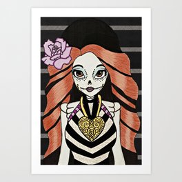 Skelita - Monster High Art Print