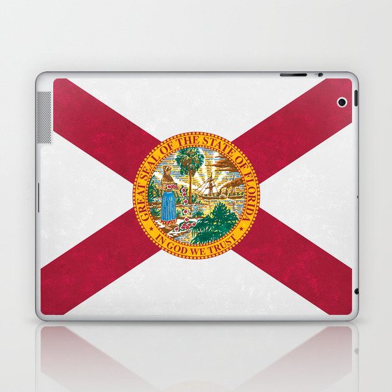 Florida State Flag Sunshine State Laptop & iPad Skin