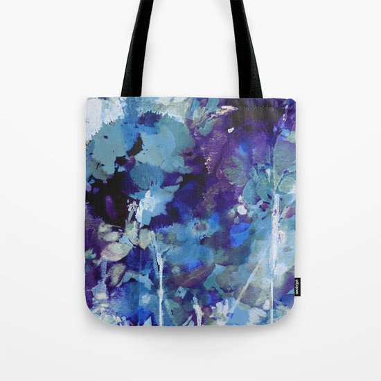 blue forest Tote Bag