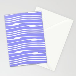 Very Peri Color 2022 stripes pattern Design Stationery Card