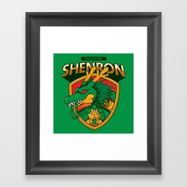 Shenron v1. Framed Art Print