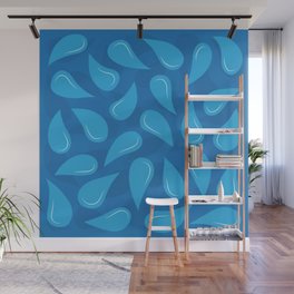 Water droplets Wall Mural