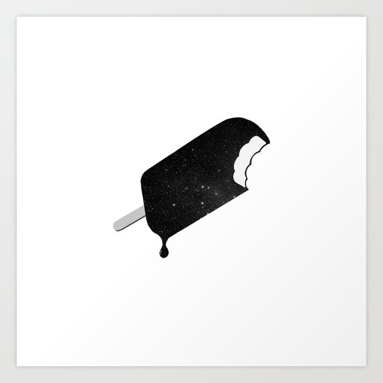 Space Melter (Redux) Art Print