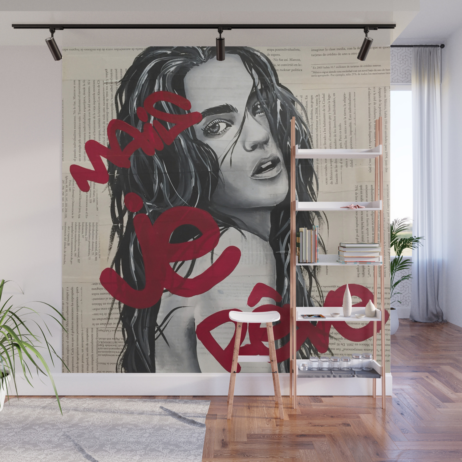 Mais Je Reve Wall Mural By Eugeniaretana Society6