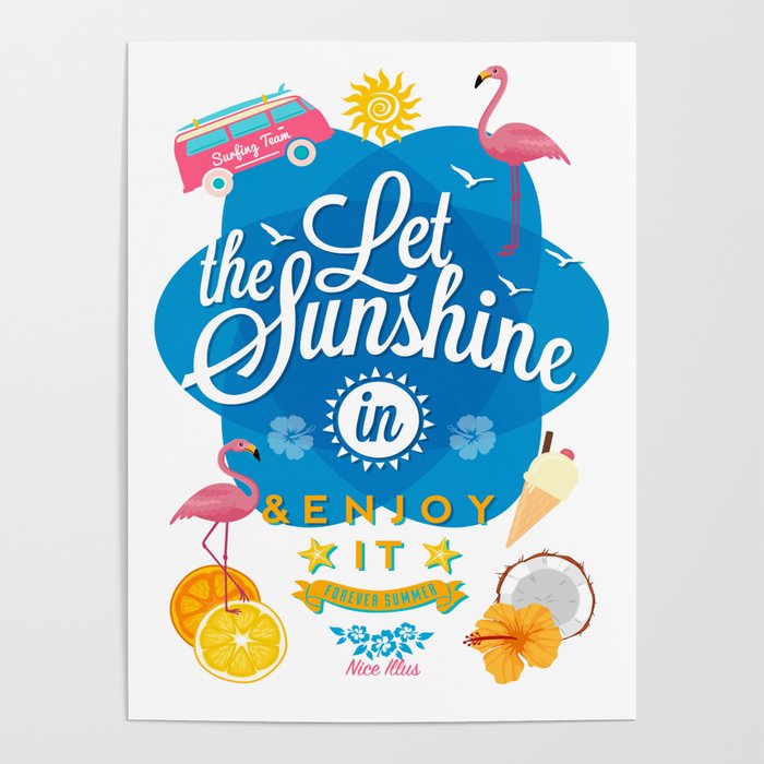 Let the Sunshine in No.2 Poster
