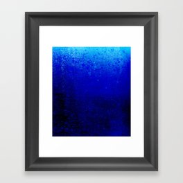 Ocean blue Framed Art Print