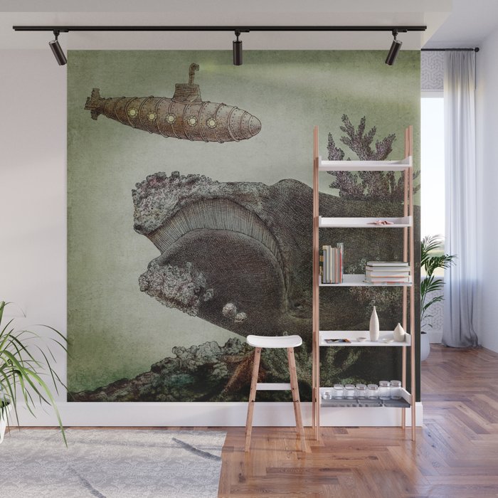 Leviathan (colour option) Wall Mural by opifan64 | Society6