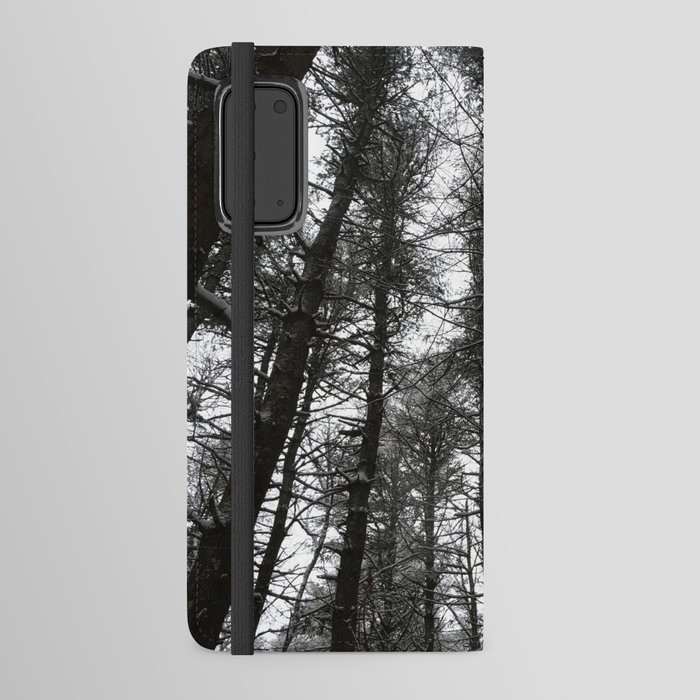 Glancing Treetops Android Wallet Case
