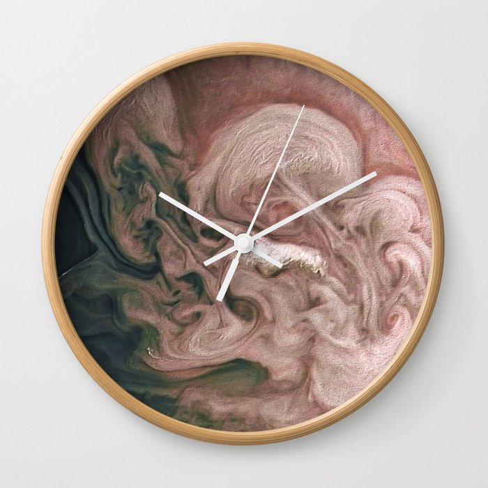 Rose-Colored Jupiter Wall Clock