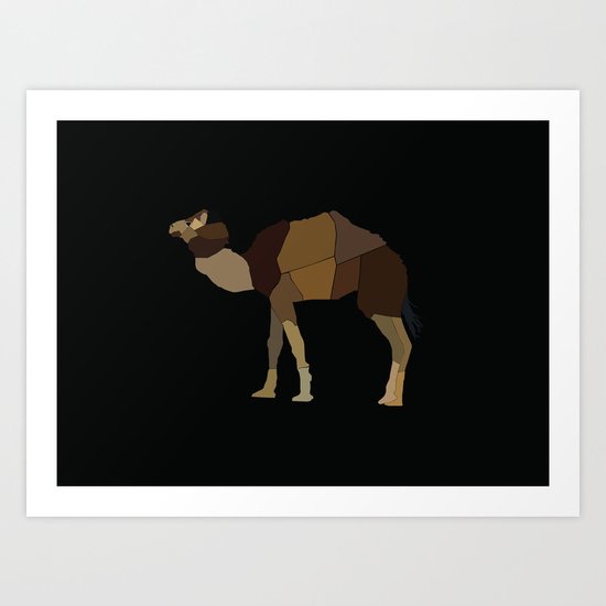 Camel Art Print