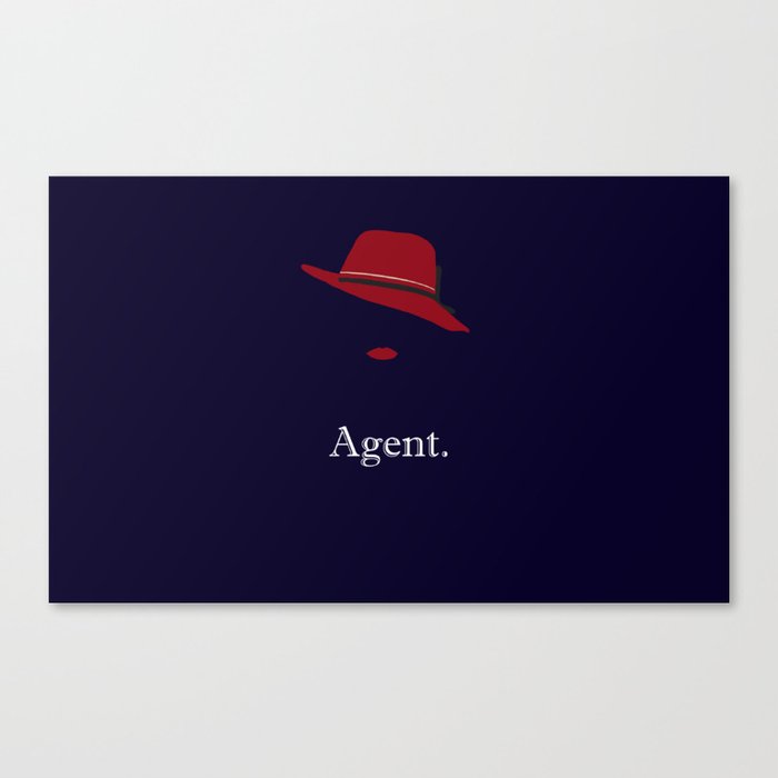 Agent Carter Canvas Print