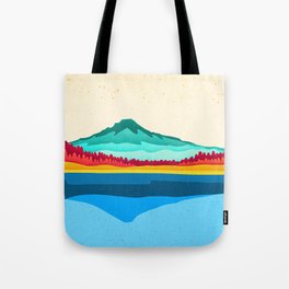 Mount Hood and Trillium Lake Tote Bag