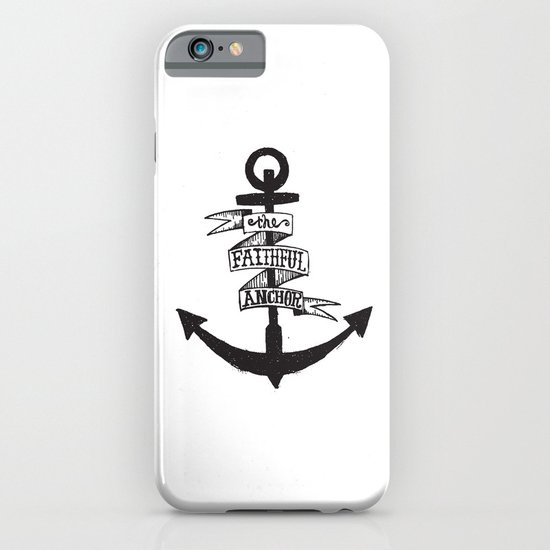 The Faithful Anchor iPhone & iPod Case