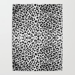 White Cheetah Print Poster | Boys, Bags, Socks, Masks, Miniskirts, Cheetah, Mugs, White, Backpacks, Hats 