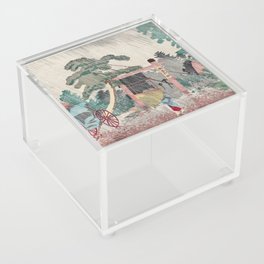 Kobayashi Kiyochika - Umewaka Shrine Acrylic Box