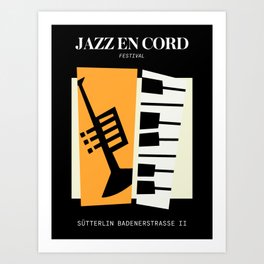 Jazz | Bauhaus II Art Print