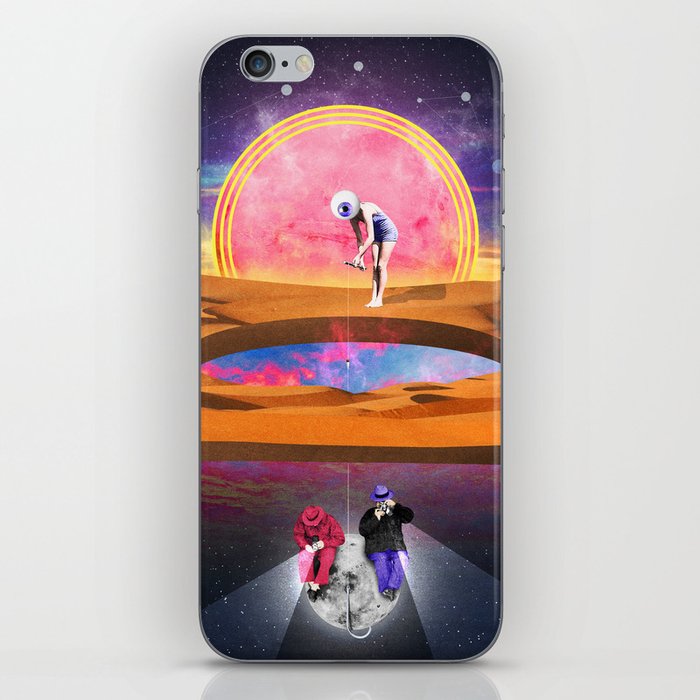 The Hole World iPhone Skin