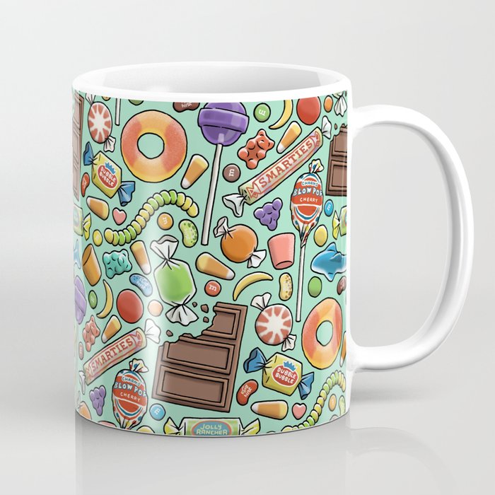 Candy Pattern Coffee Mug