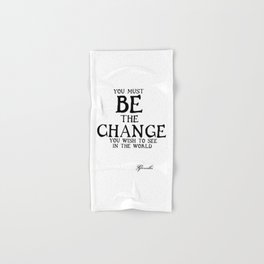 Gandhi Hand Bath Towels For Any Bathroom Decor Society6