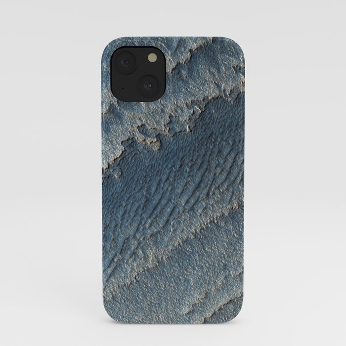 martian-made crater ripples | space 015 iPhone Case