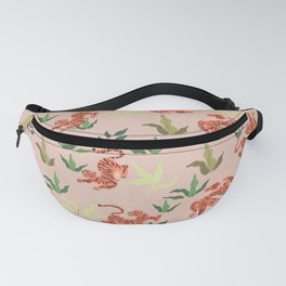 Dancing Tiger (Taupe) Fanny Pack