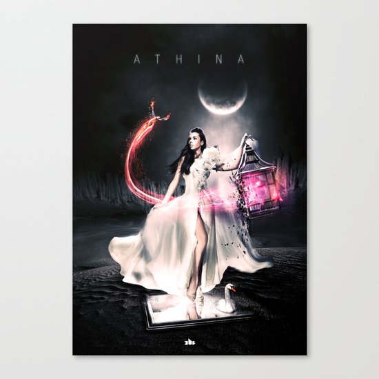 Athina Canvas Print