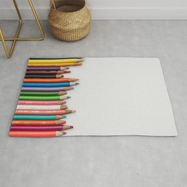 Colored pencil 10 Area & Throw Rug