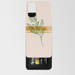 Floral & Gold Android Card Case