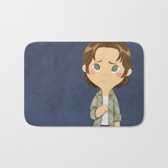 A Little Supernatural Goldenbook Bath Mat