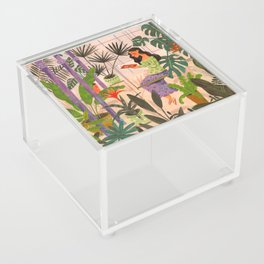 Very Peri plant lady mindful gardening greenhouse jungle | Caroline Bonne Muller Acrylic Box