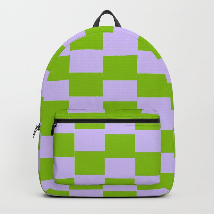 9 Abstract Grid Checkered 220718 Valourine Design  Backpack