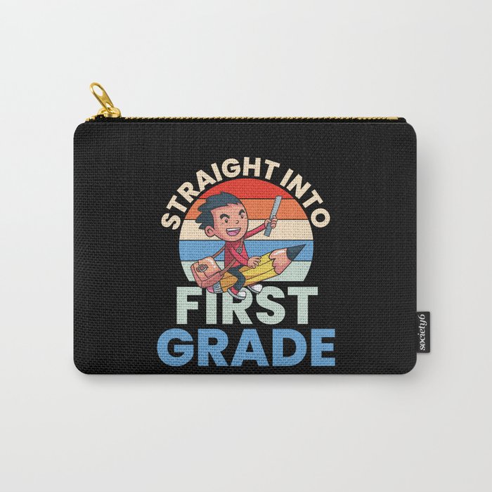 Straight Into First Grade Carry-All Pouch