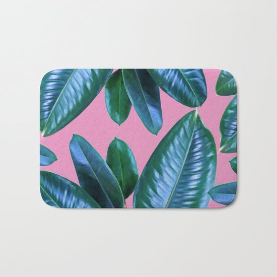 Ficus Elastica Bath Mat