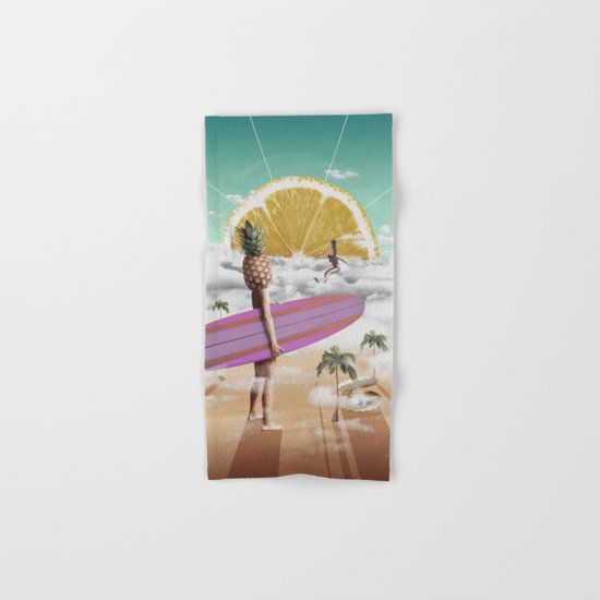 Sweet Surfing Hand & Bath Towel