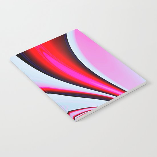 Abstract Fractal Colorways 02BPk Notebook