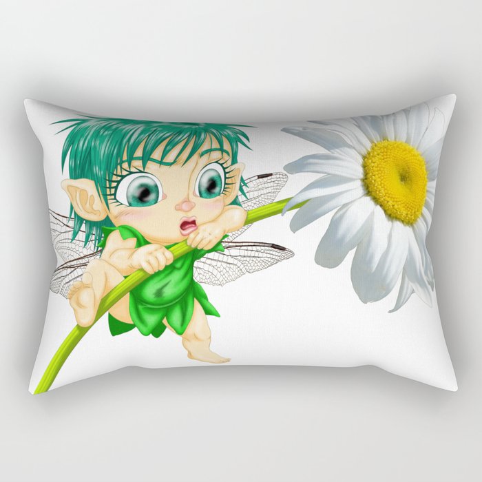 Baby fairy Rectangular Pillow