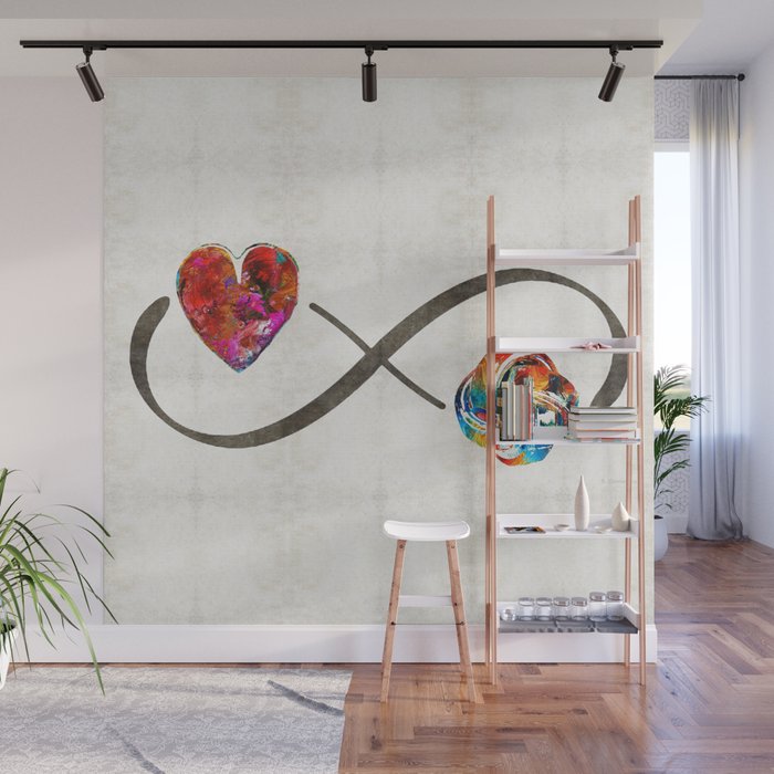 Infinity Love Knot - Always And Forever - Sharon Cummings Wall Mural