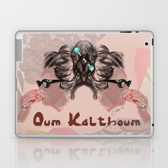 OUM KALTHOUM: VOICE OF EGYPT Laptop & iPad Skin