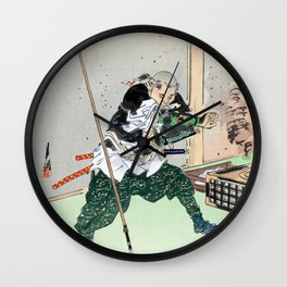 Nakamura Kansuke Wall Clock