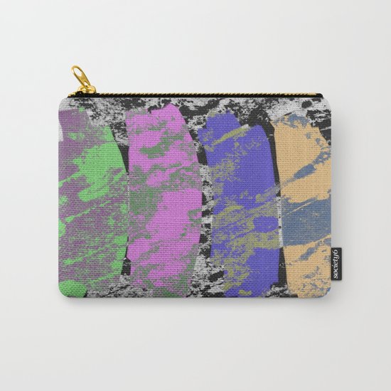 All 4 One - Abstract, textured artwork Carry-All Pouch